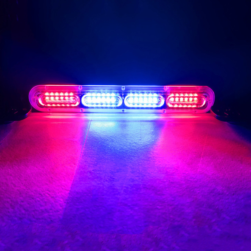 12v 24v led-palkkia, auton vilkkuva varoitusvalo, poliisin lamppu, automaattinen hätävilkku ajoneuvon kuorma-auton moottoripyörän katon ajovaloihin: Punainen