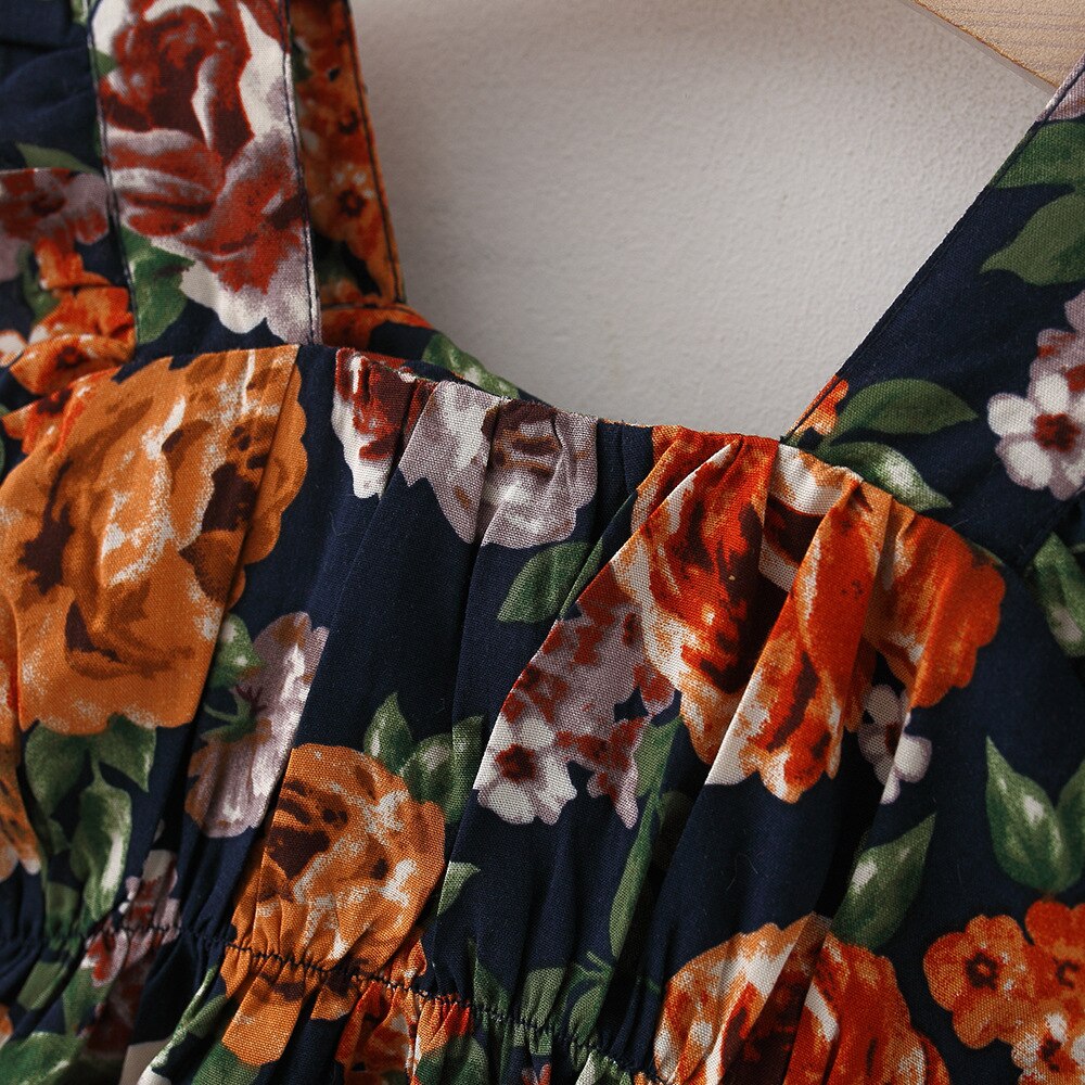 Orso Leader floreale estate abiti per bambini abiti per bambina carina stampa fiori abito da spiaggia principessa + Sunhat 2 pezzi abiti abiti