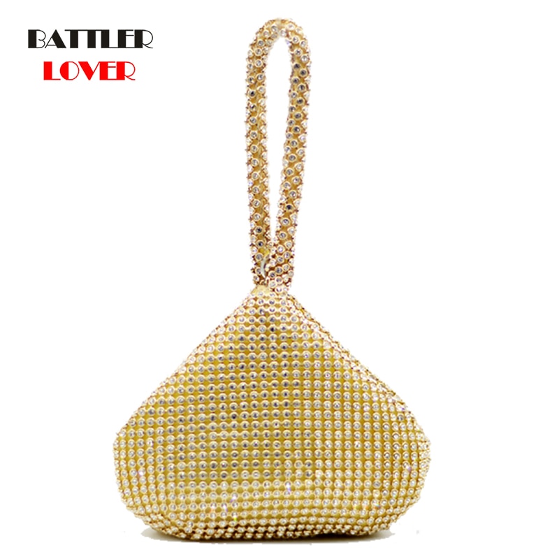 thumbnail image 2 of Soft Women Evening Bags Diamond Rhinestones Clutch... – Grandado 2 of 13