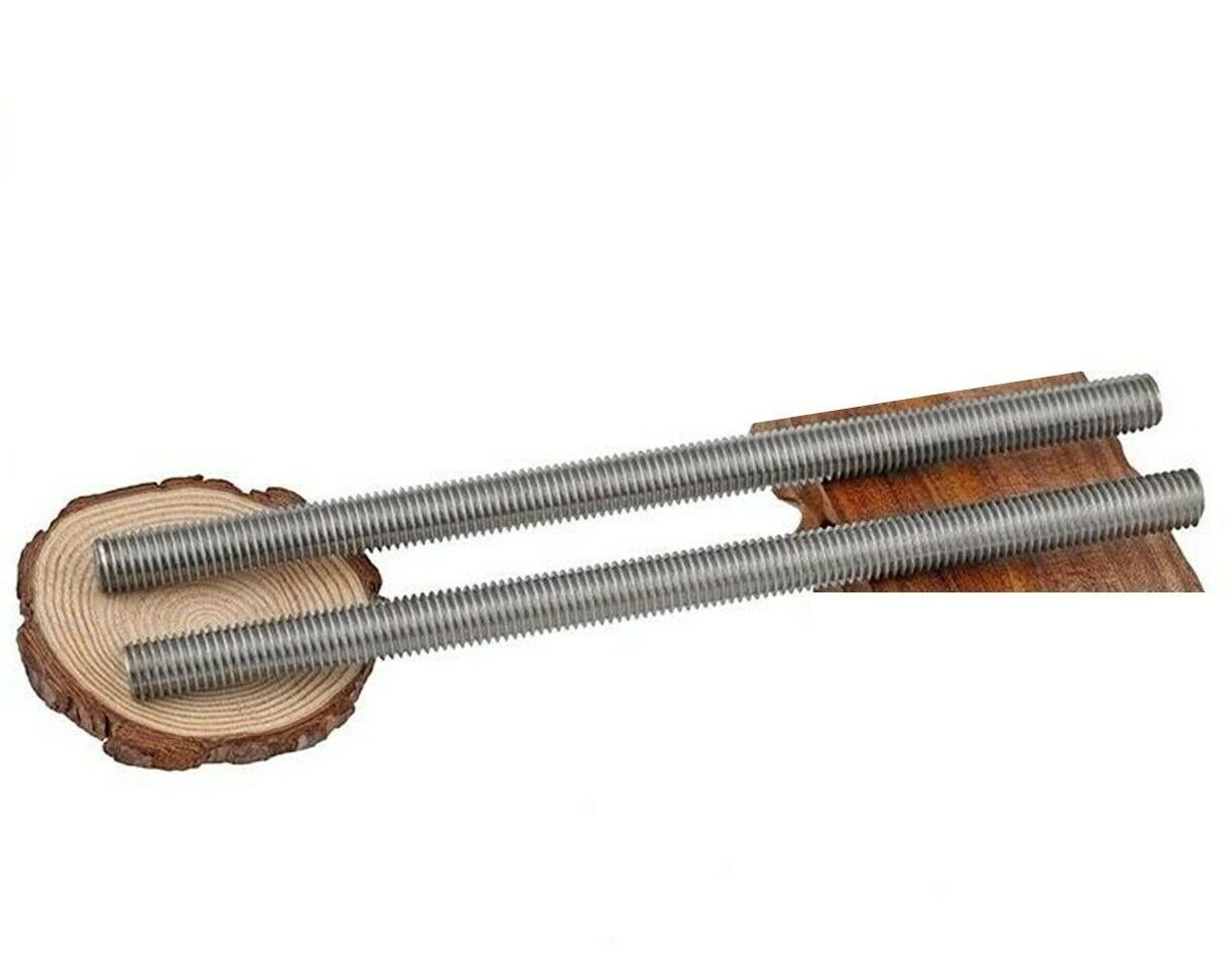 M6 m 8 m 10 m 12 304 roestvrijstalen schroeven met volledige draad 150 / 200 / 300 / 400 / 500