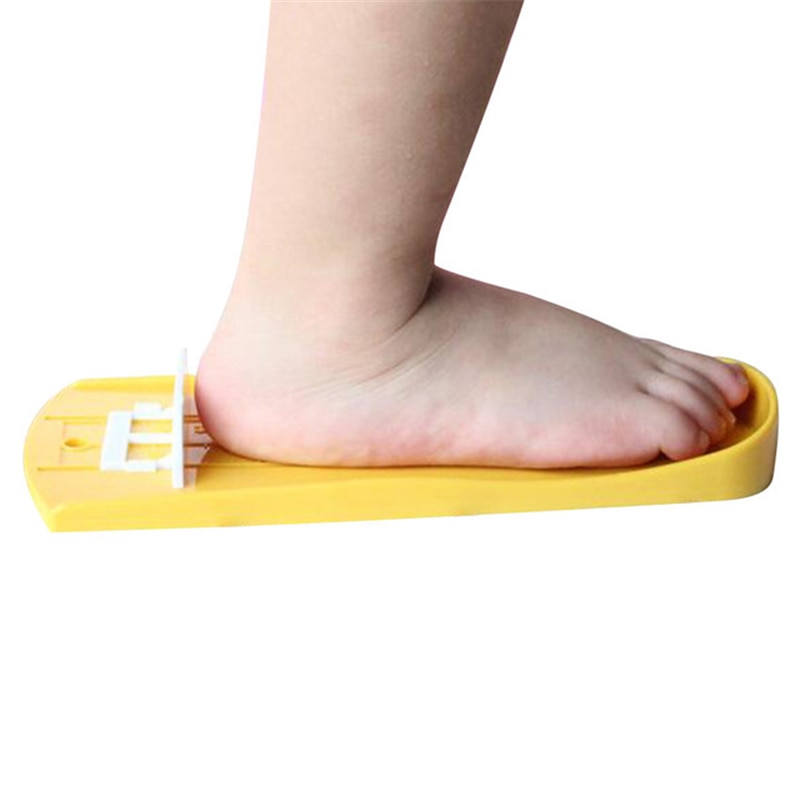 Infantil da criança do bebê criança pés comprimento crescente medição régua subscript pé ferramenta transferidor escala do bebê criança pé medida sapatos