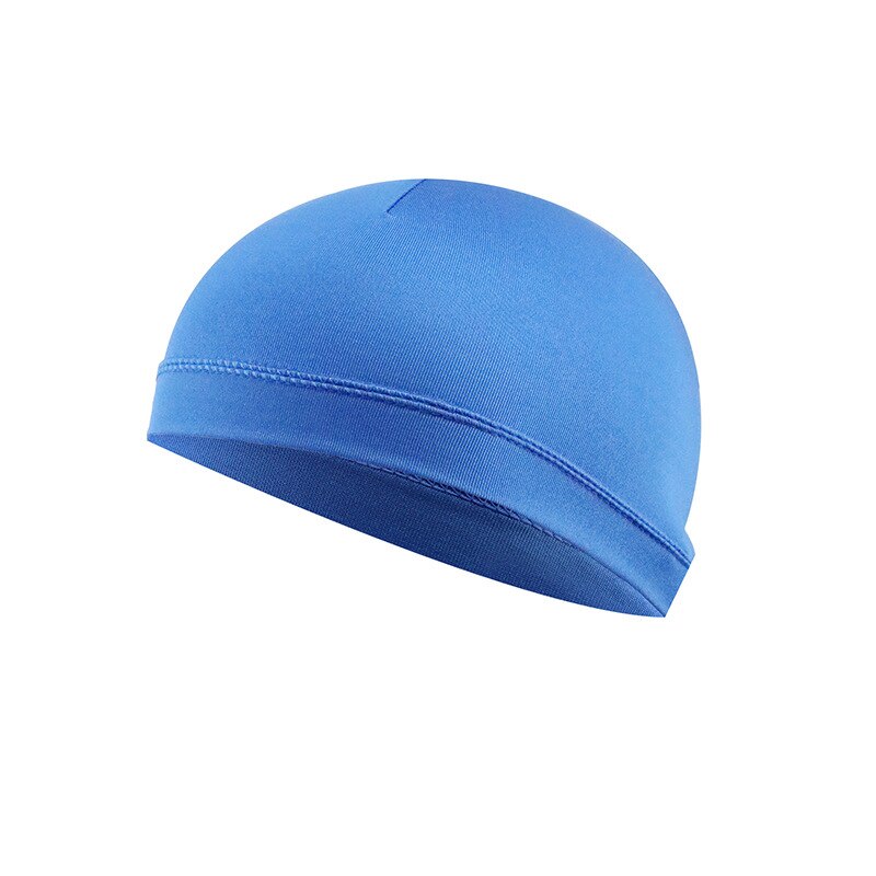 Gorra de ciclismo de verano para hombre, Lycra a prueba de viento, protección solar, deportes, sombrero ligero suave, gorro para mujer de secado rápido para bicicleta y motocicleta al aire libre: Negro