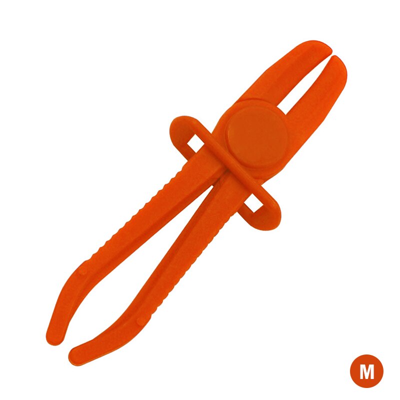 1Pc S/M/L Nylon Hose Clamp Tool Set Brake Fuel Water Line Clamp Pliers Hands Free Tool Car Repair Tools Hose Cut-off Pliers: M