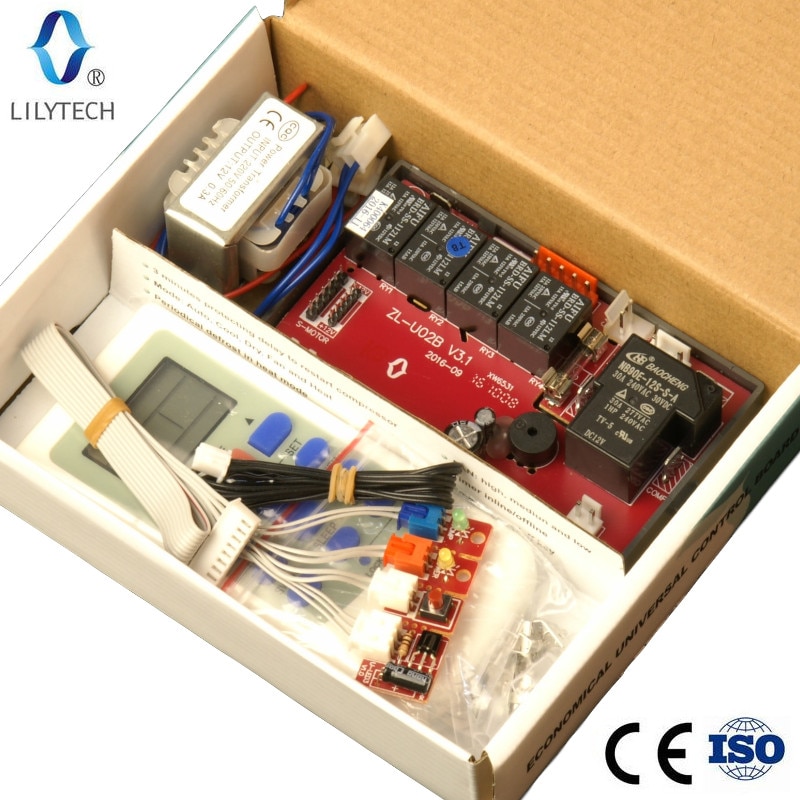 ZL-U02B, Universal ac control system, ac controller, Universal a/c control system, universal air conditioner controller,Lilytech