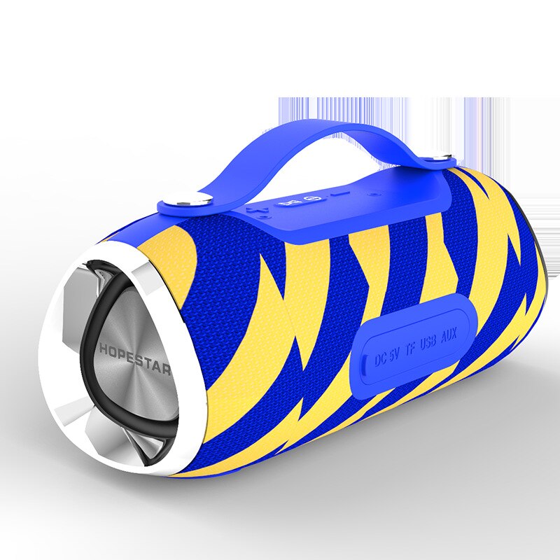 HOPESTAR H40 Esterna Impermeabile altoparlante del bluetooth Portatile 3D stereo Subwoofer Mp3 giocatore altoparlante Radio FM TF USB di trasporto libero Senza Fili suono: H40 giallo blu