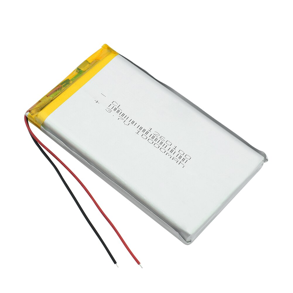 Rechargeable 3.7V 10000mAh Lipo Li-Po Lithium Batteria 1260100 With PCB Li-polymer Battery Replacement Batteries For Tablet DVD