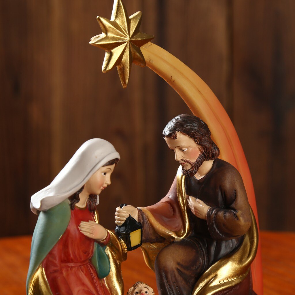 top selling Profile Nativity Set, Includes Holy Family ResDecorative Figures, Support and