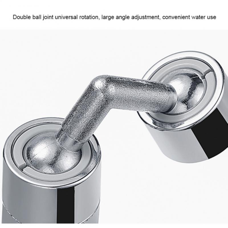 720 ° Universal Küche Wasserhahn Anti-splash Belüfter Bad Tap Drehbare Wasserhahn Sprayer Saving Wasserhahn Düse Extender Adapter