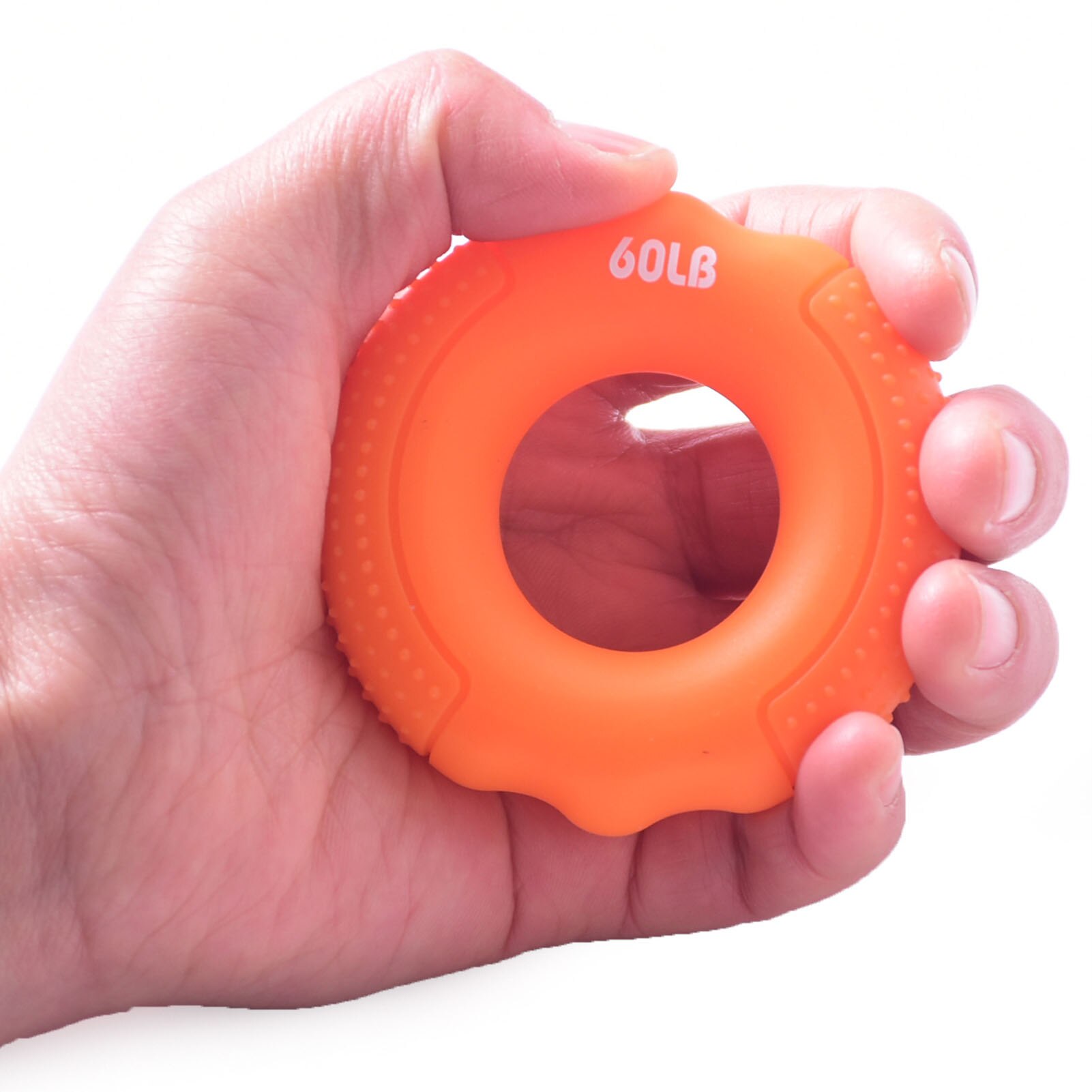 Silicone Adjustable Hand Grip 20-100LB Gripping Ring Finger Forearm Trainer Carpal Expander Muscle Workout Exercise Gym Fitness