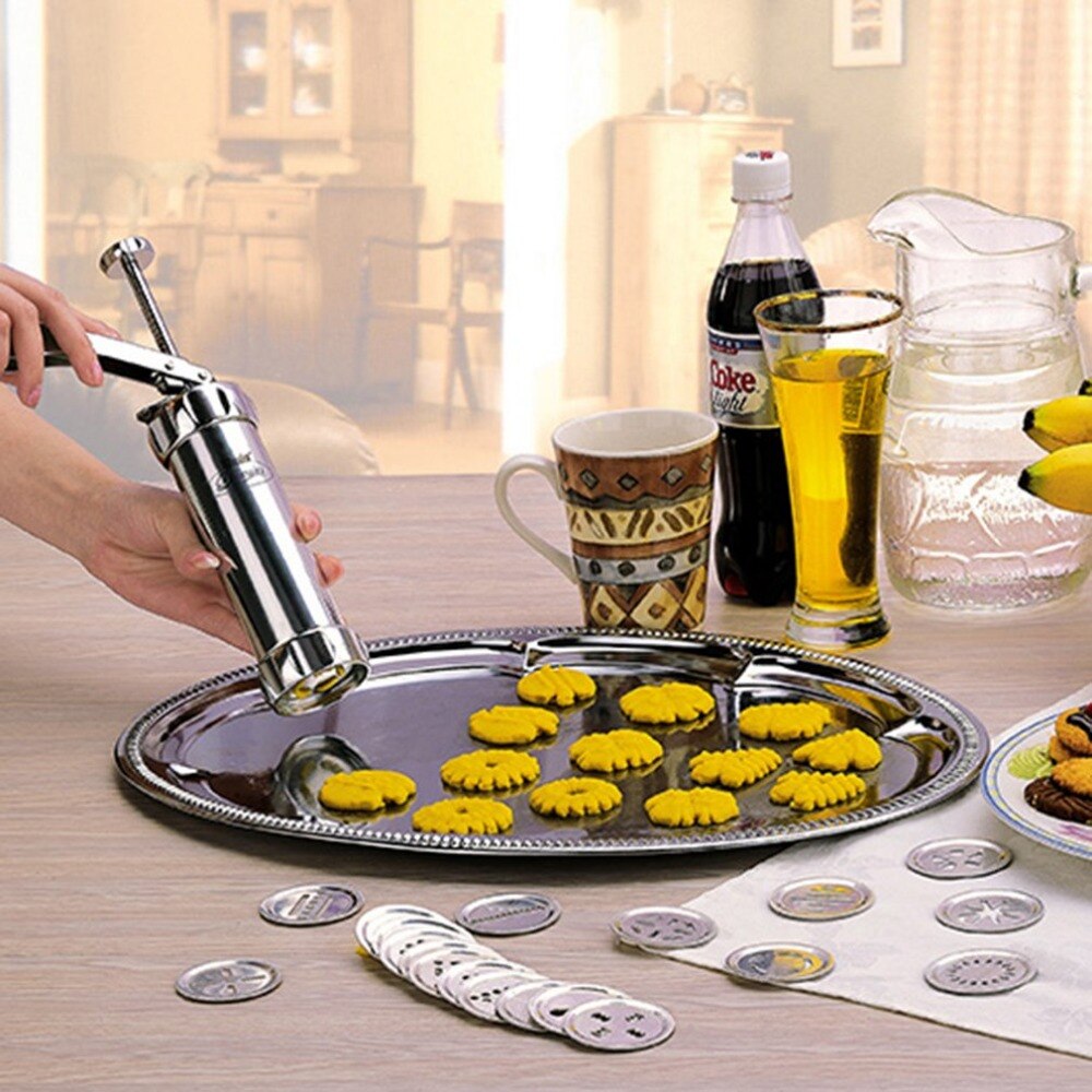 Cookie extruder Press Machine Biscuit Maker Cake Making Decorating Set