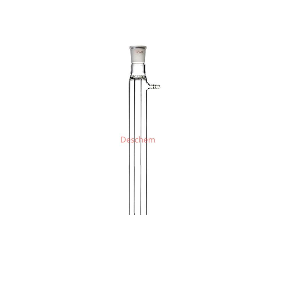 200mm,24/29, glas liebig kondensor, labbvärmeväxlare, laboratorieglas