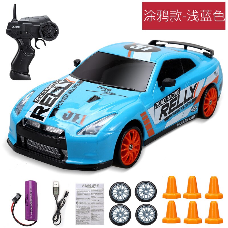 RC Drift Auto Spielzeug Leistungsstarke 4WD 2,4G Schnelle Drifter Racing Auto Fernbedienung GTR Modell AE86 F8 Fahrzeug Auto für Kinder Spielzeug