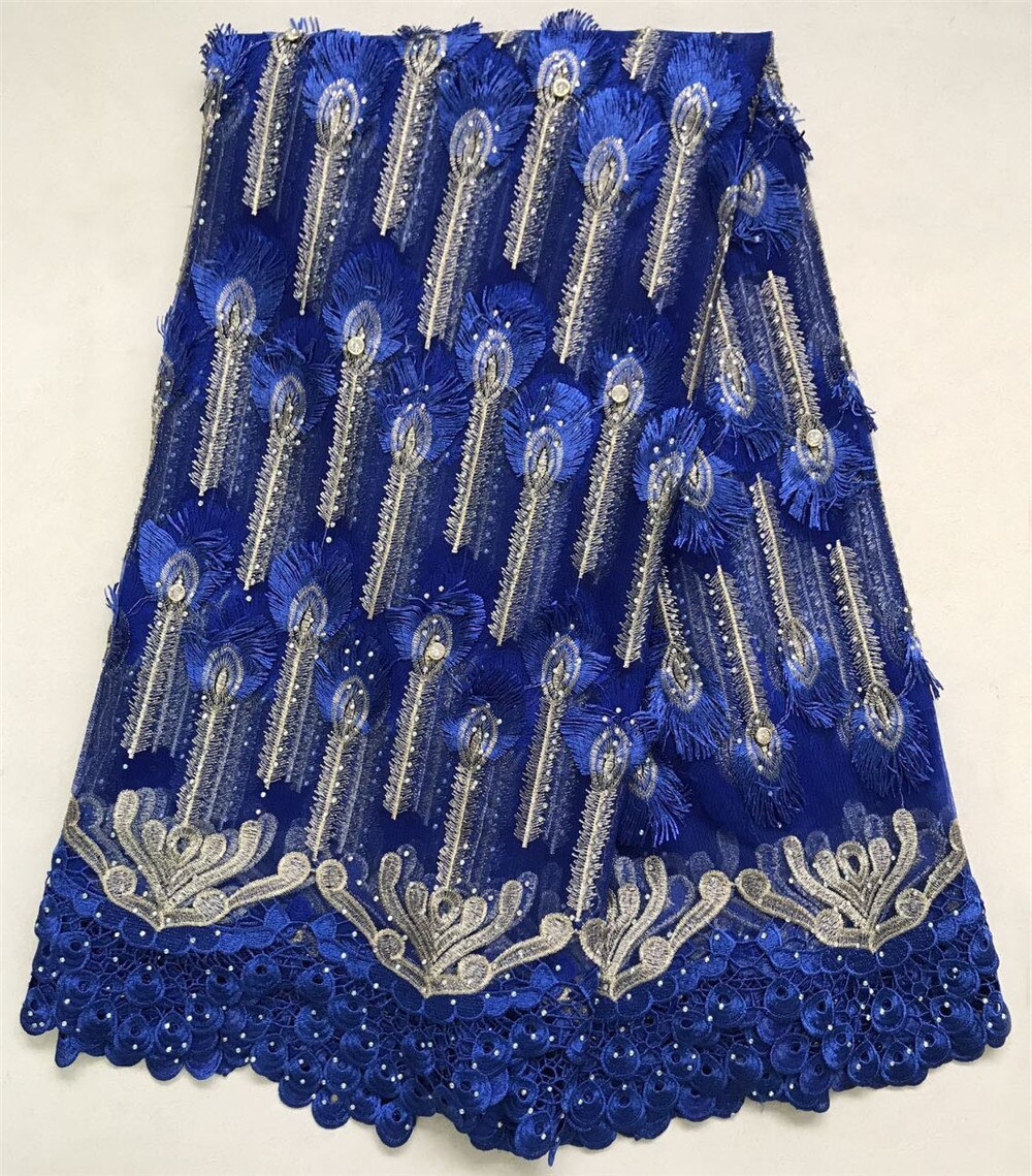 Roze zwitserse voile kant in zwitserland stenen franse netto kant afrikaanse tule kant ankara stof voor jurk 5 yard /lot5800