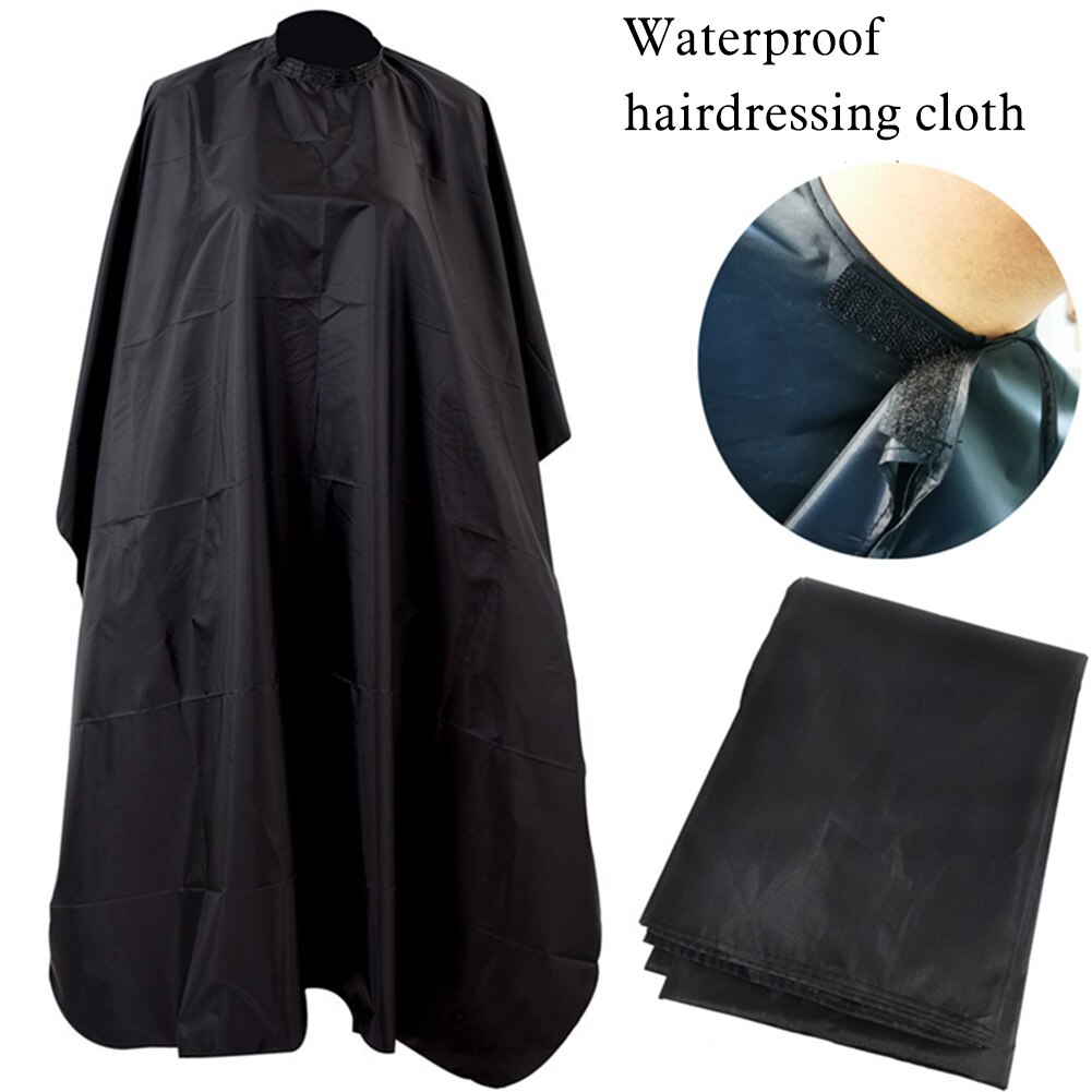 Vattenfast hårfärgning cape frisyr tyg salong frisör hårklippning tyg förtjockad non-stick hår frisör tyg förkläde