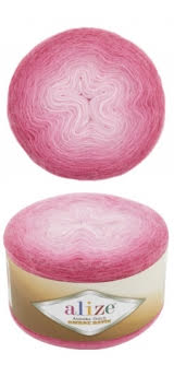 Alize Angora Goud Ombre Matik Garen 150 Gr-825 Mt 20% Wol-80% Acryl Breien Haak Breinaalden Vest-beanie-Trui: 7357