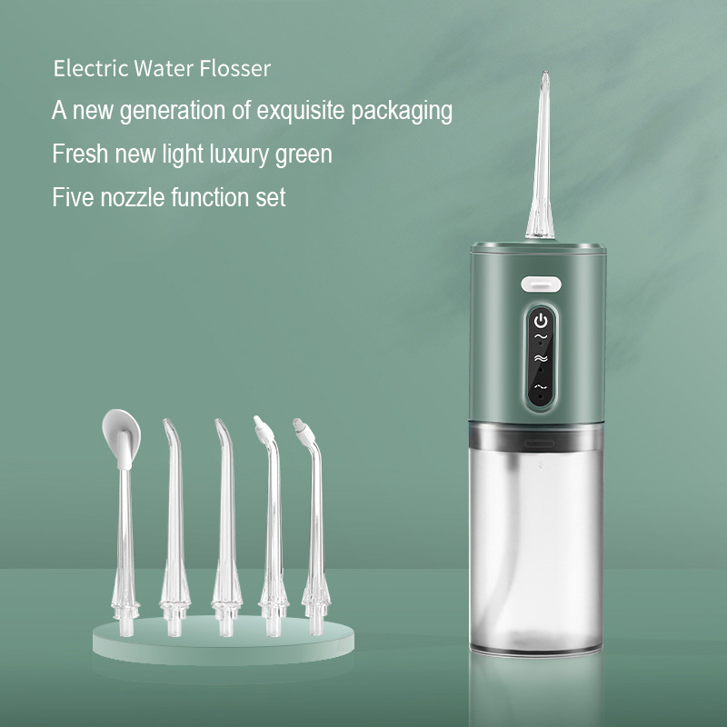 Xiaomi Orale Irrigator Draagbare Ipx7 Waterdichte Charg 3 Modi Tanden Schoner Puls Tandheelkundige Handheld Water Jet Flosser Orale Reiniger: Roze