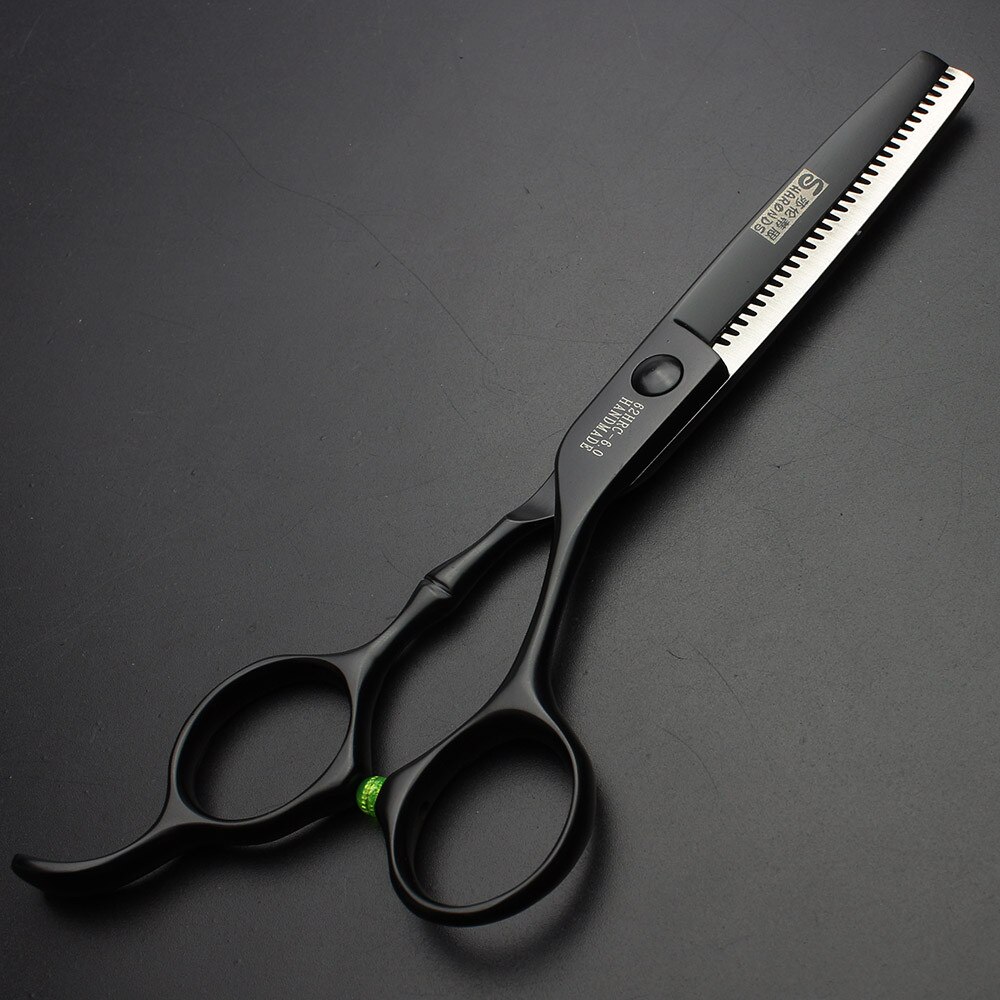 Tampa Surgical 6-Inch Japanese Hair Scissors – Stainless Steel, Black, Adjustable Tension