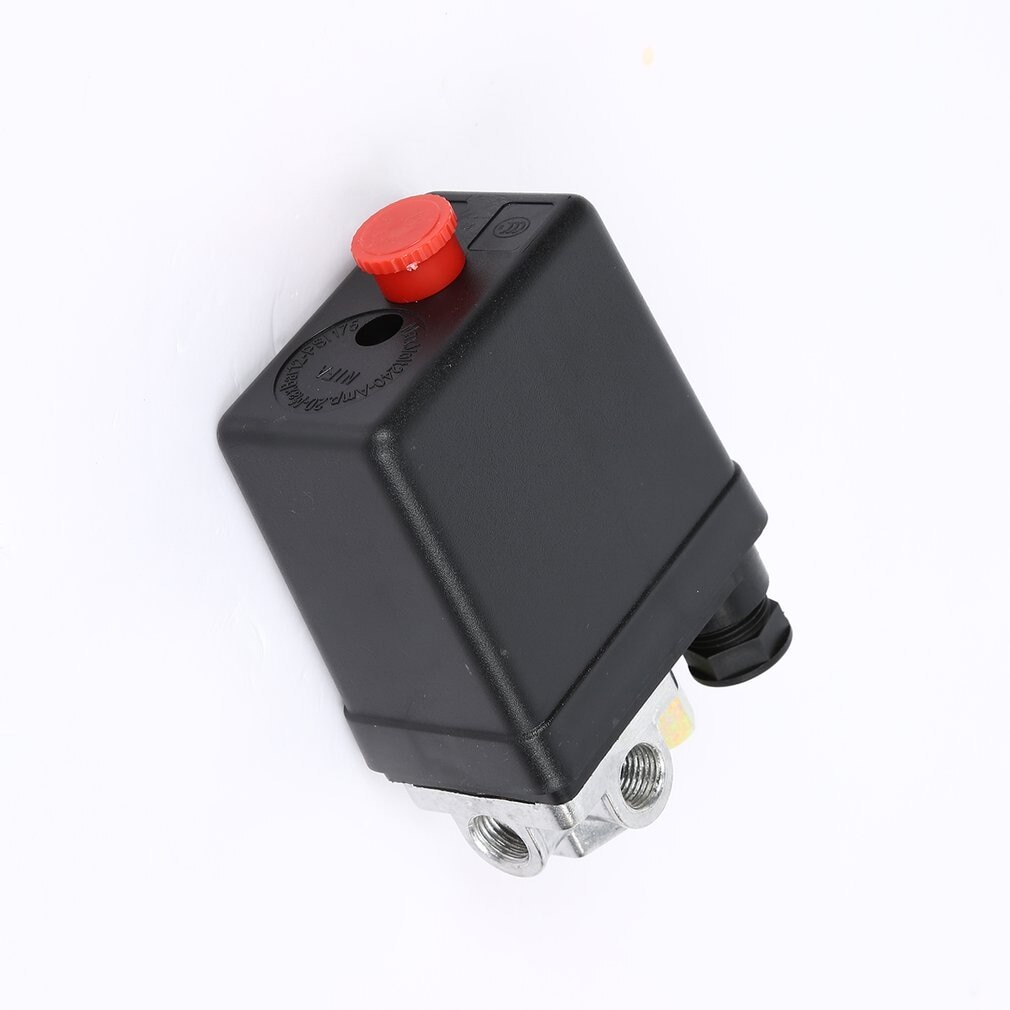 Heavy Duty 240V 16A Auto Control Auto Belasting/Lossen Air Compressor Drukschakelaar Regelklep 90 Psi-120 Psi