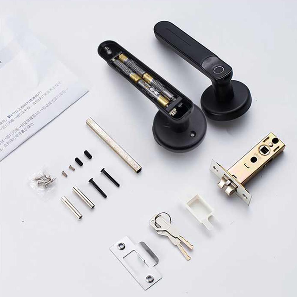 Fingerprint Smart Door Lock Biometric Keyless Indoor Room Fingerprint Lock Family Apartment Office Electric Lock Sliding Door