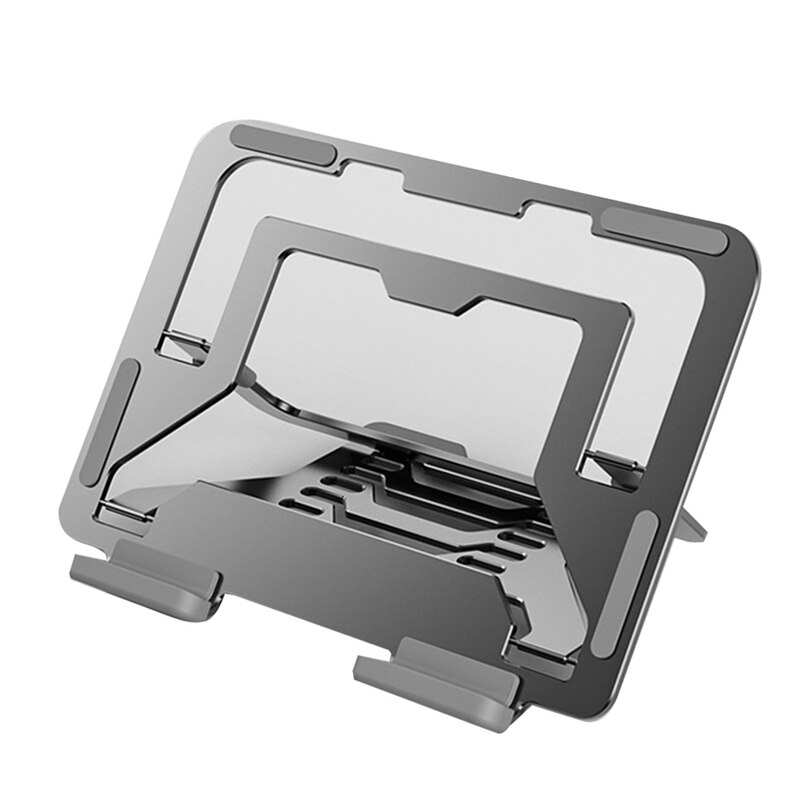 Tablet Stand Desktop Adjustable Stand Portable Holder Dock Cradle, For 4.7-13 Inch Tablets And Laptops: darkgray