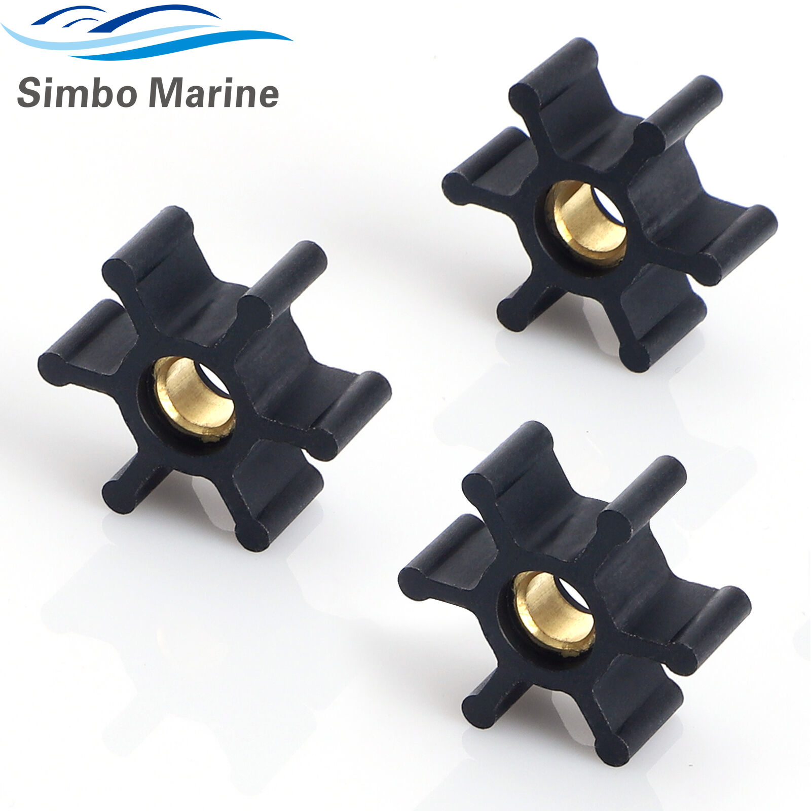 3pcs Impeller for Utility Water Transfer Pump PAS-30 PDS-30 Model 1/10th 1/12th HP 66059-WYN1