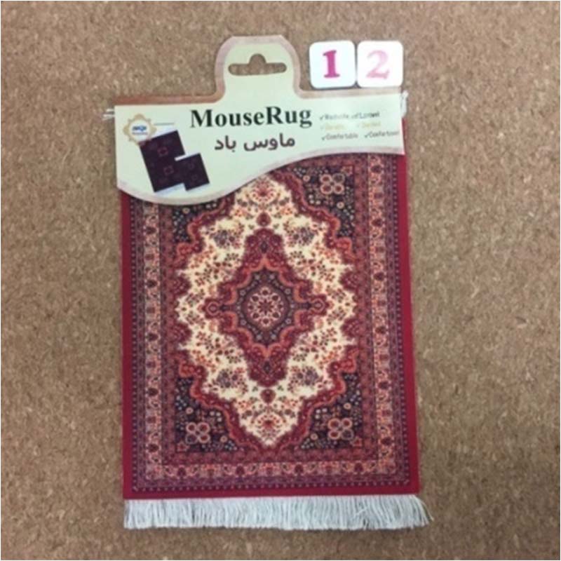Persian Rug Mouse Pad For Desktop Coaster Carpets Computer Pad Small Carpet Mini Non-Slip Exquisite Table Mat Woven Mousepad Mat