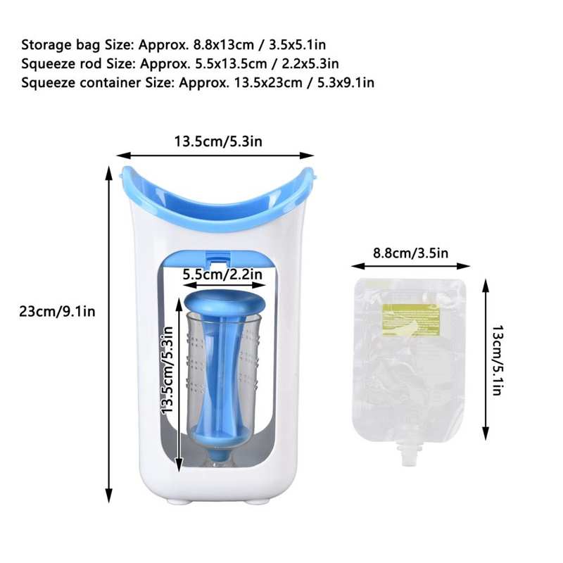 Baby Food Processor Portable Puree Squeezer Baby Food Maker for Kitchen for Home for Restaurant
