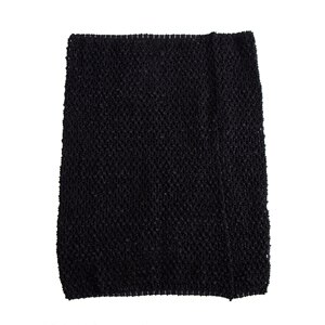 14 x 16 tommer hæklet tube tutu toppe i voksenstørrelse til piger og kvinder hæklede toppe tube tutu top 1pc: Sorte tutu toppe