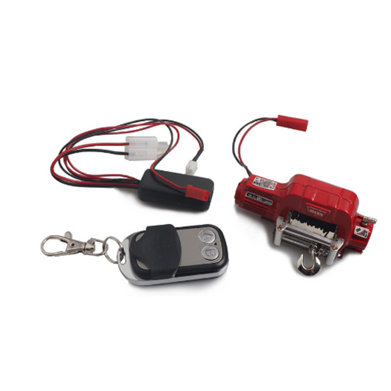 Mini metalen elektrische lier voor 1/10 schaal Crawler RC auto-onderdelen: Geel