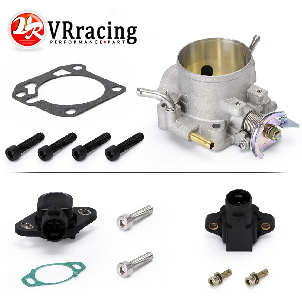 VR - 70MM Throttle Body Kit With TPS & MAP Sensor for Honda B/D/H/F Series B16 B18 309-05-1050 Throttle Bodies 309051050