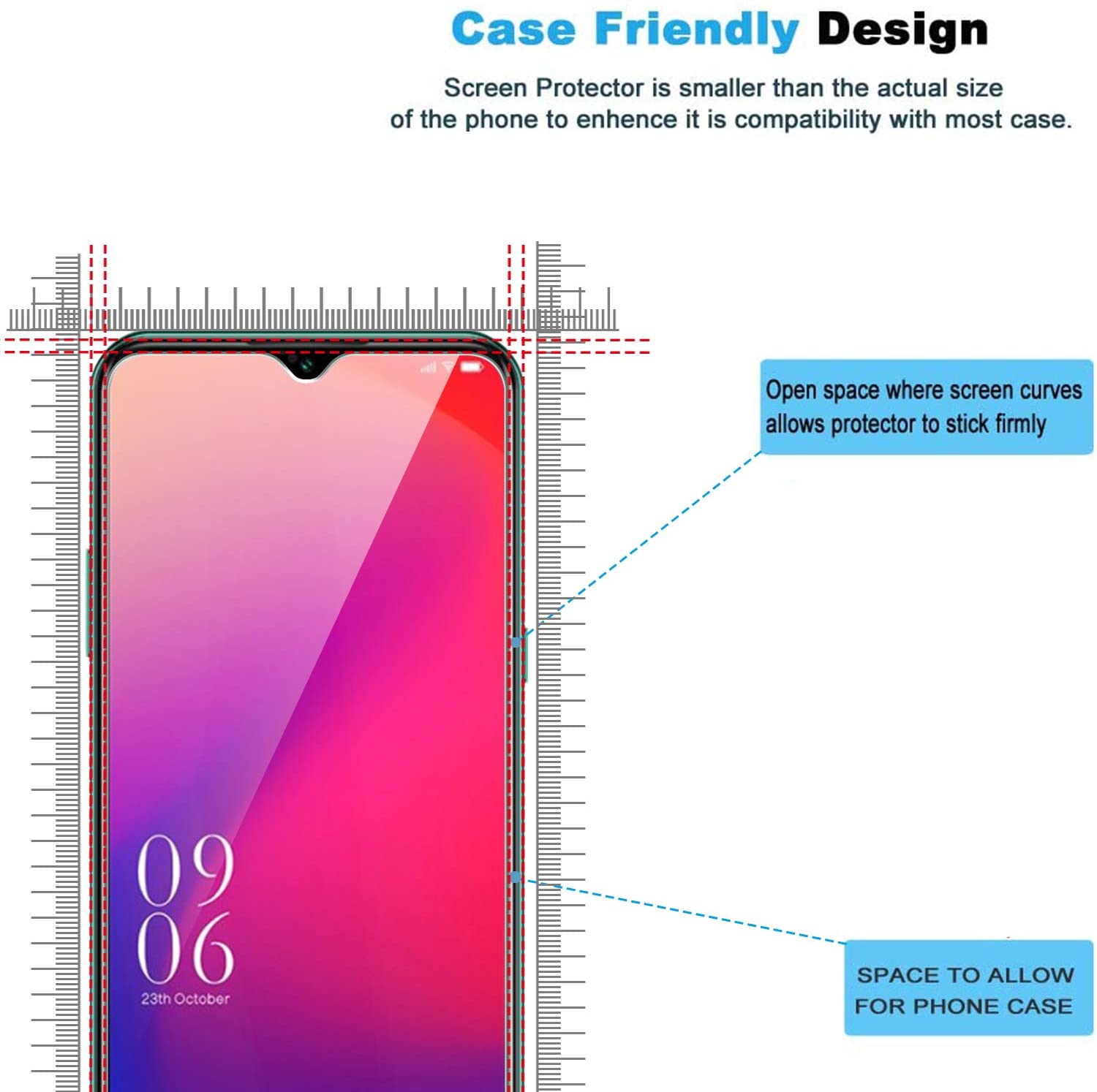 Smartphone 9H Gehard Glas Voor Doogee X95 Glas Beschermende Film Voor N20 Pro Y9 Plus Screen Protector Cover Telefoon case