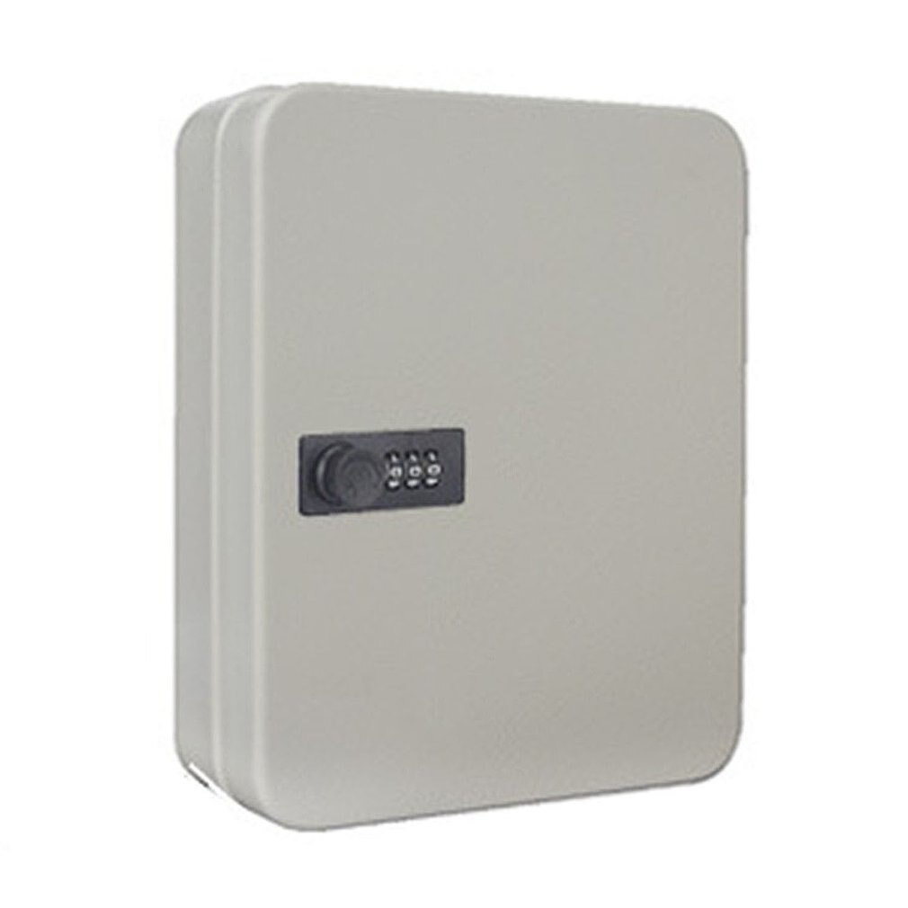 Key Box Household Wall-Mounted Password Key Cabinet Storage Box Management Box Wall-Mounted Car Key Box: 36 digits Password 1