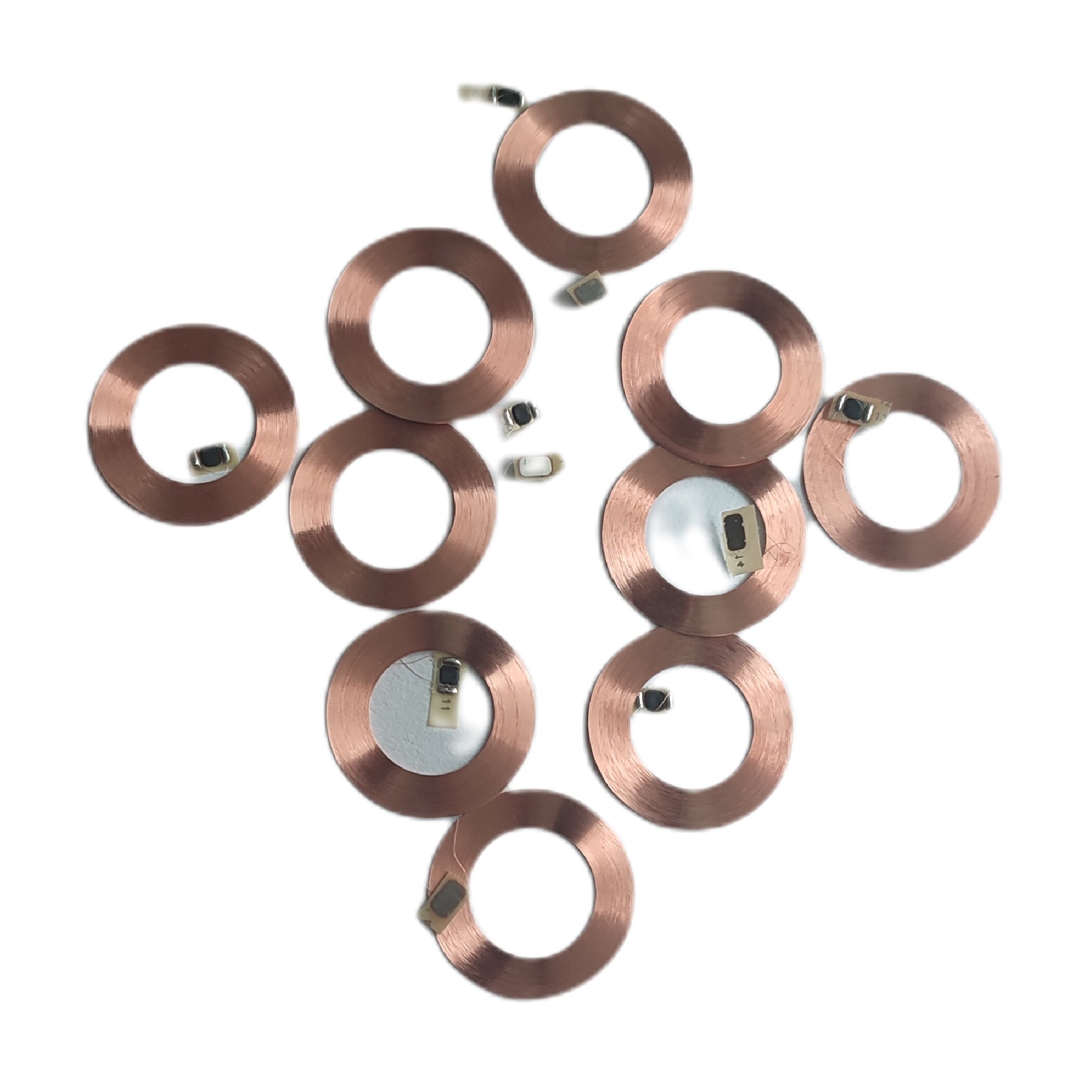 Puce inscriptible RFID 125KHz T5577 Cob avec antenne, 10 pièces, DIY