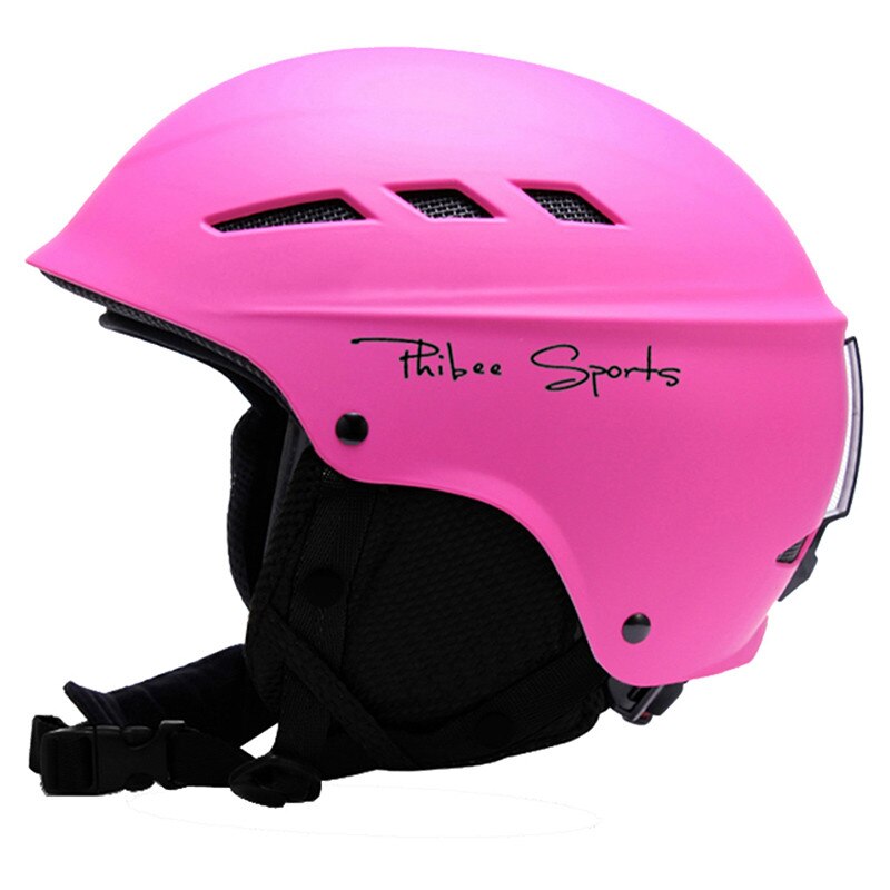 Ski snowboard helm mannen vrouwen kind schaatsen snowboarden skiën sport integraal gevormde helm voor kinderen jongen meisje: Lavendel / M(56-60cm)
