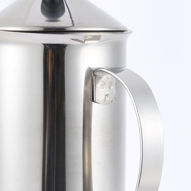 Melk Klopper Koffie Melk Brouwen Cup 600Ml Melk Schuimende Machine Handmatige Melkopschuimer Koffie Apparatuur