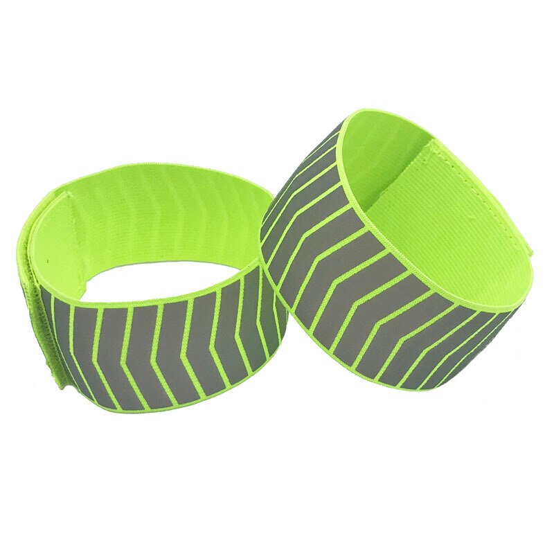 Safety Reflective Arm Wrist Band Belt Strap Sports Night Running Cycling Reflective Arm Band