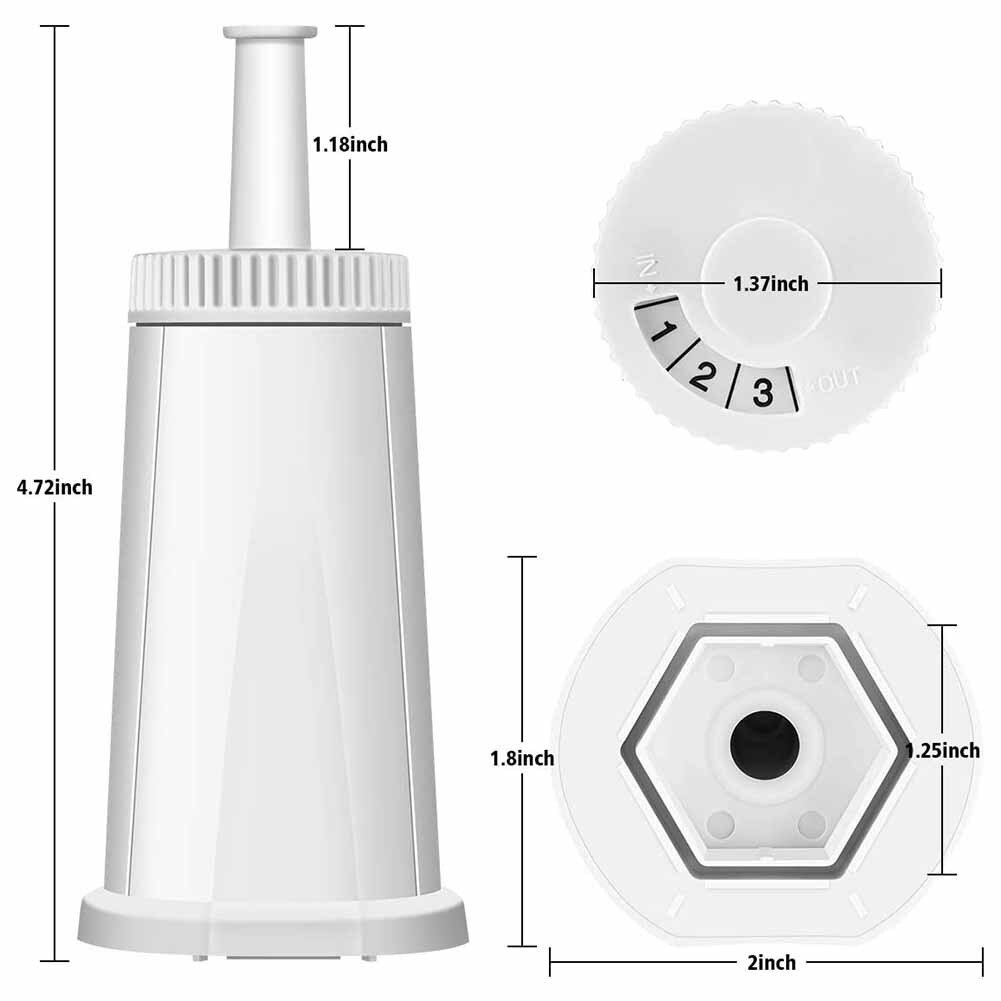 Coffee Machine Filter Coffee Machine Filter Element Replacement For SES008WHT0NEU1 BES008 Water Filter Plastic
