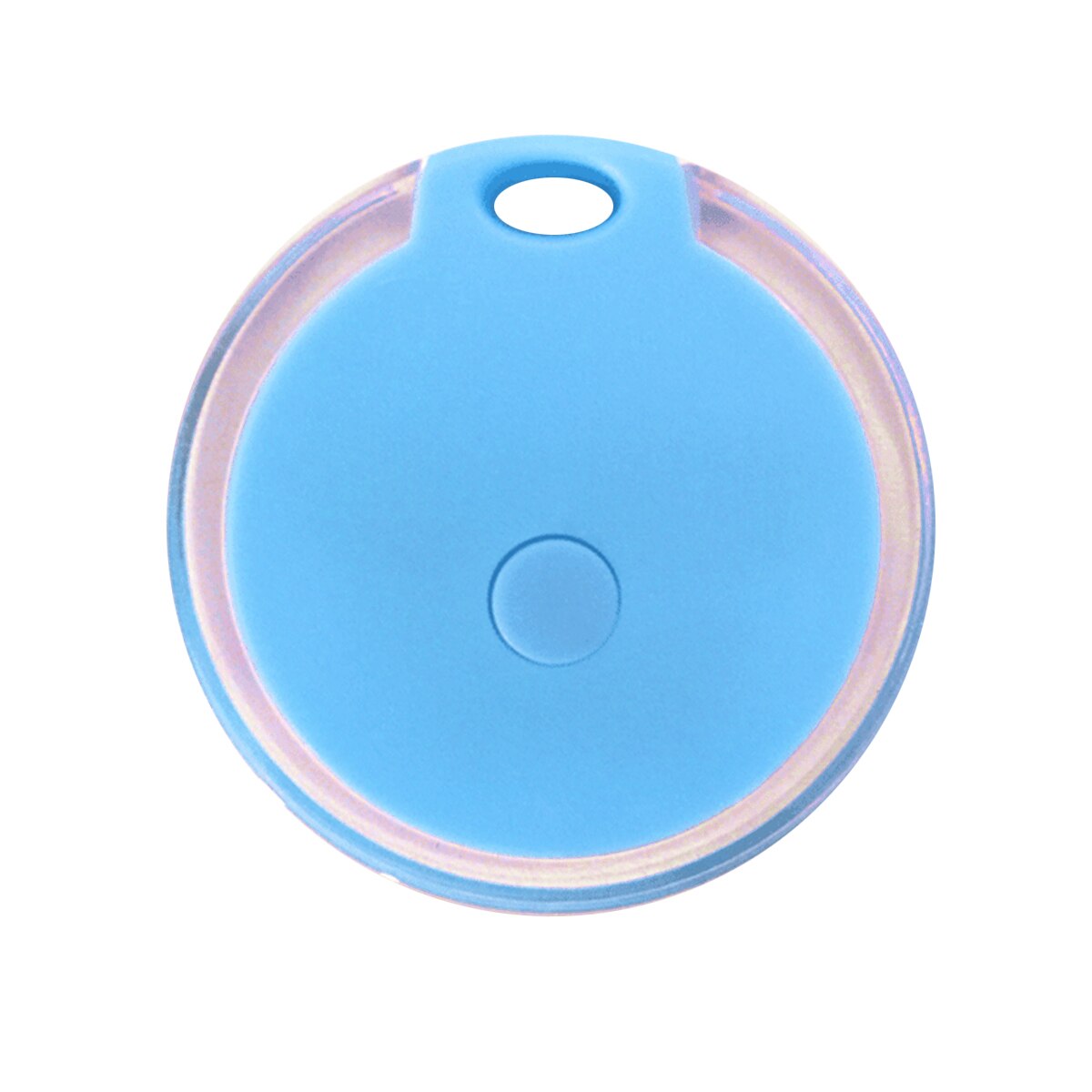 Smart BT Anti-Lost Tracker Portable Mini Locator Alarm Positioning Selfie Trackers For Pet Keys Wallet Bag Kids: Blue