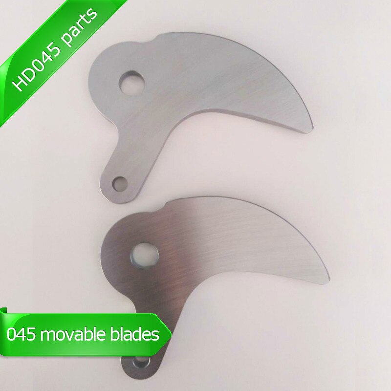 Tijeras de podar eléctricas, podadora de diamante de corte más grande de 45mm, tijeras de podar con batería de litio certificada EC: movable blades X1