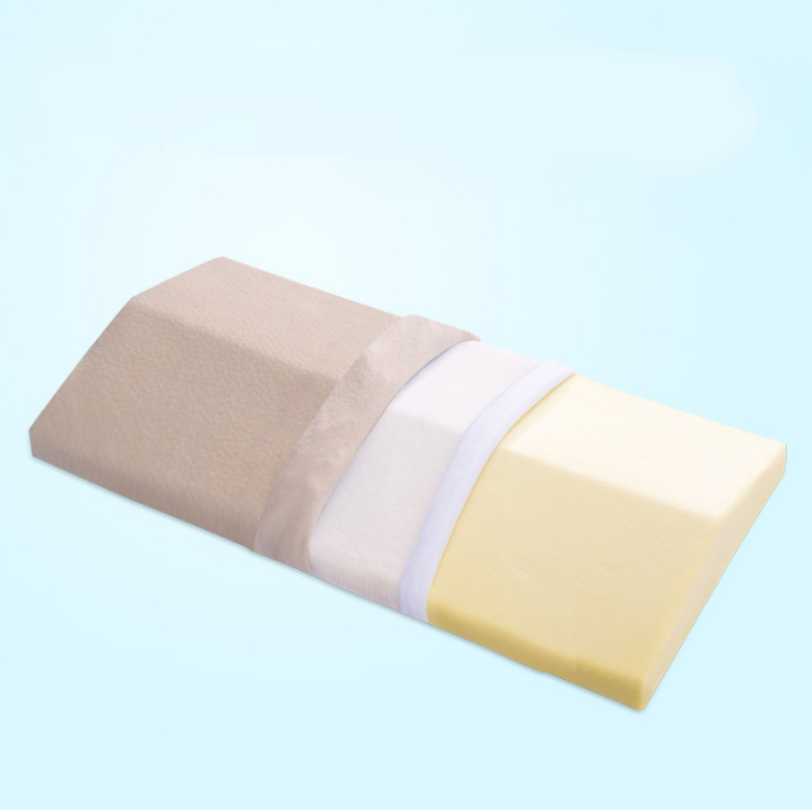 Orthopedische Zwangere Taille Kussen Bamboe Houtskool Trage Rebound Memory Foam Slaap Terug Kussen Cervicale Gezondheid Pijn Release Kussen: Cream / 60x30cm