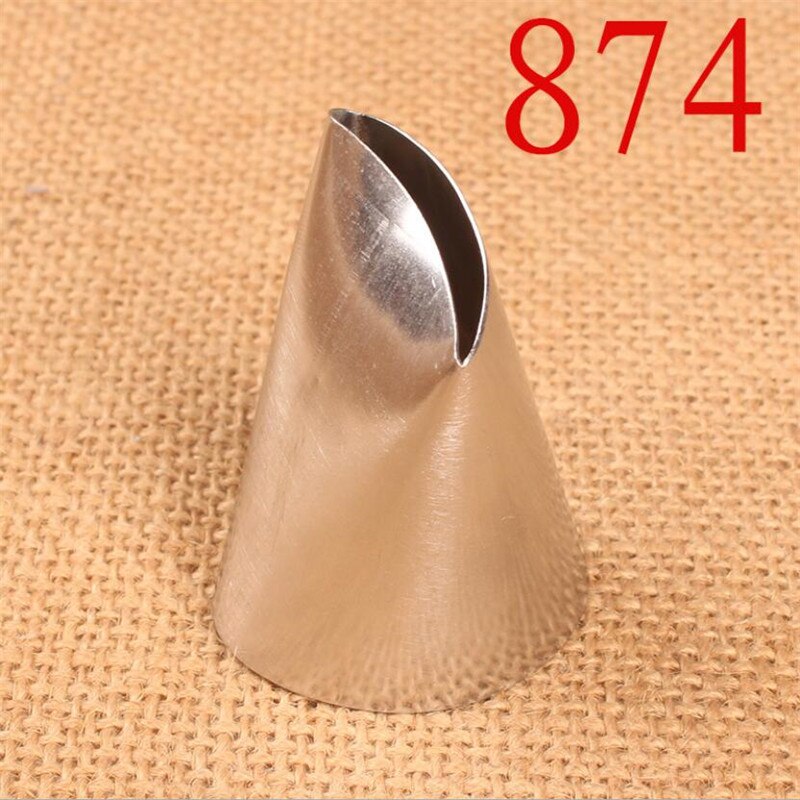 #874 Grote Maat Rose Icing Piping Nozzles Cake Decoratie Tips Gebak Tool Pastry Tips Cake Dessert Decorateurs Tool