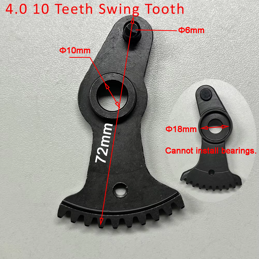 Garden Tool Cutter Accessories for 3.0 /4.0 Electric Pruning Scissors oscillating tooth 10 Teeth 11 Teeth 12 Teeth Swing tooth: Blue