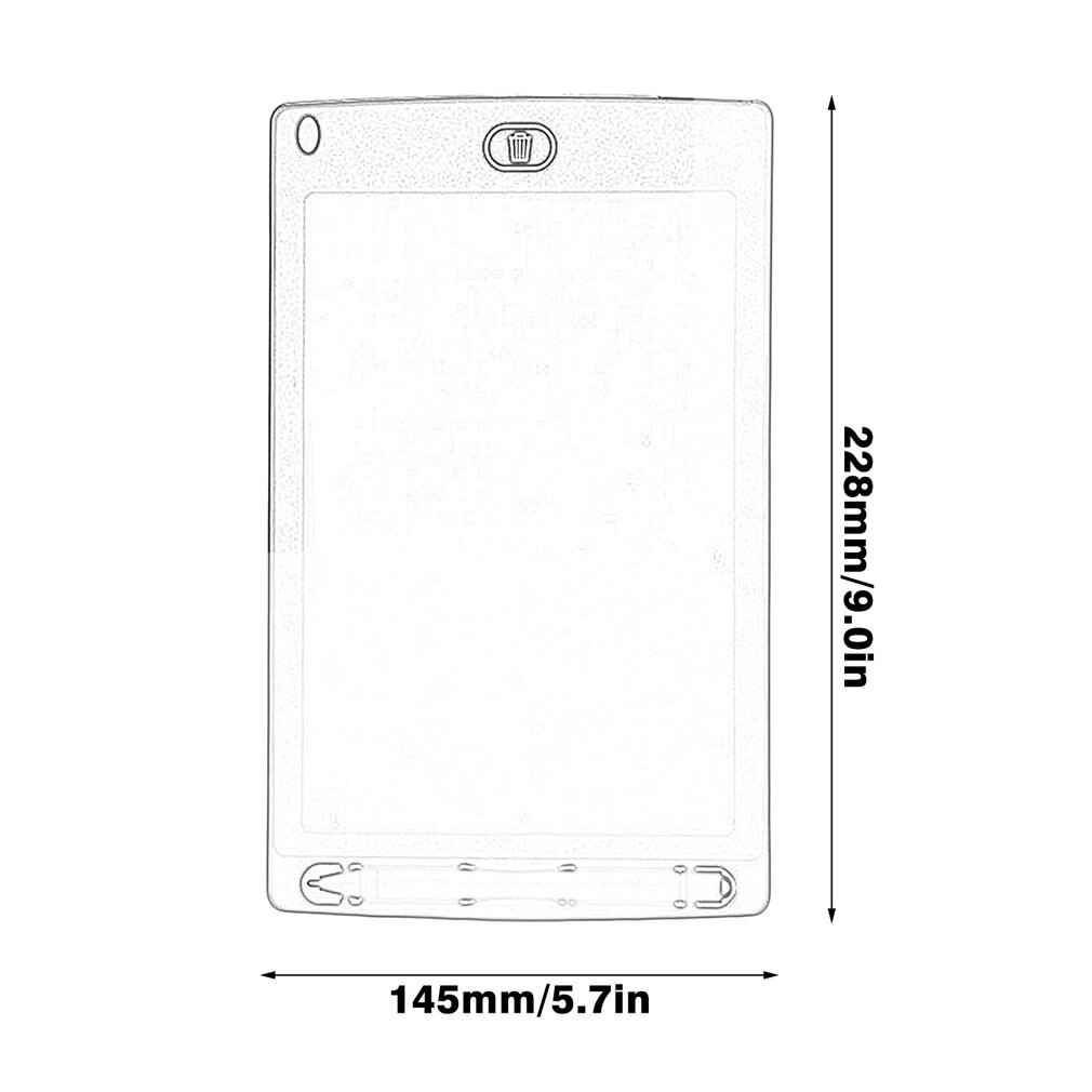 8.5 inch writing drawing board notepad digital LCD graphic board handwritten bulletin board monitor