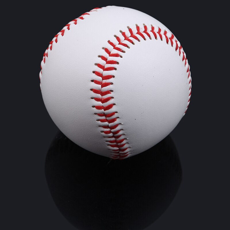 Alta qualità 1 pz bianco sicurezza Kid Baseball Base palla pratica allenamento PU chcovers Softball Balls Sport gioco di squadra No cucito a mano