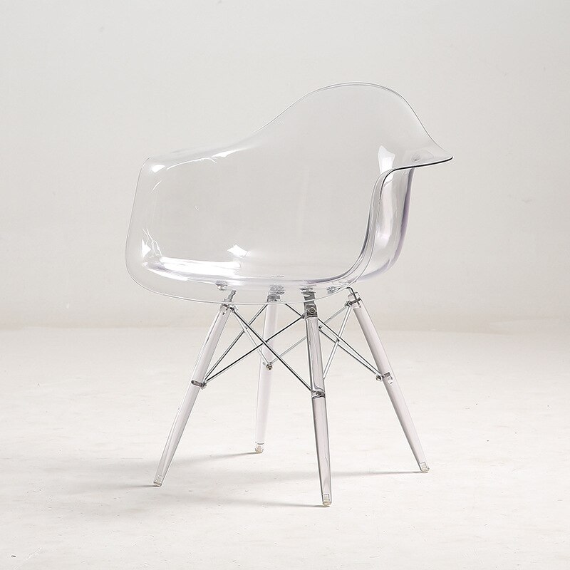 K-STAR Transparent Stuhl Nordic Esstisch und Stuhl Einfache Kunststoff Stuhl Kreative Freizeit Pc Kaffee Stuhl