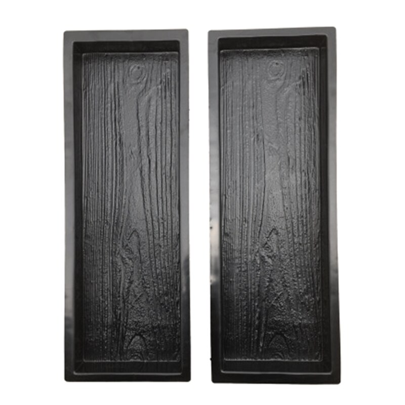 Imitation de Grain de bois, bricolage, fabrication de chemins, pavage, ciment, brique, moule, chaussée, 11UA