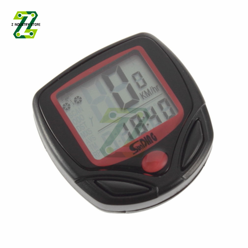 Compteur de vélo numérique étanche, écran Lcd, compteur de vitesse, odomètre, chronomètre filaire, testeur de vitesse