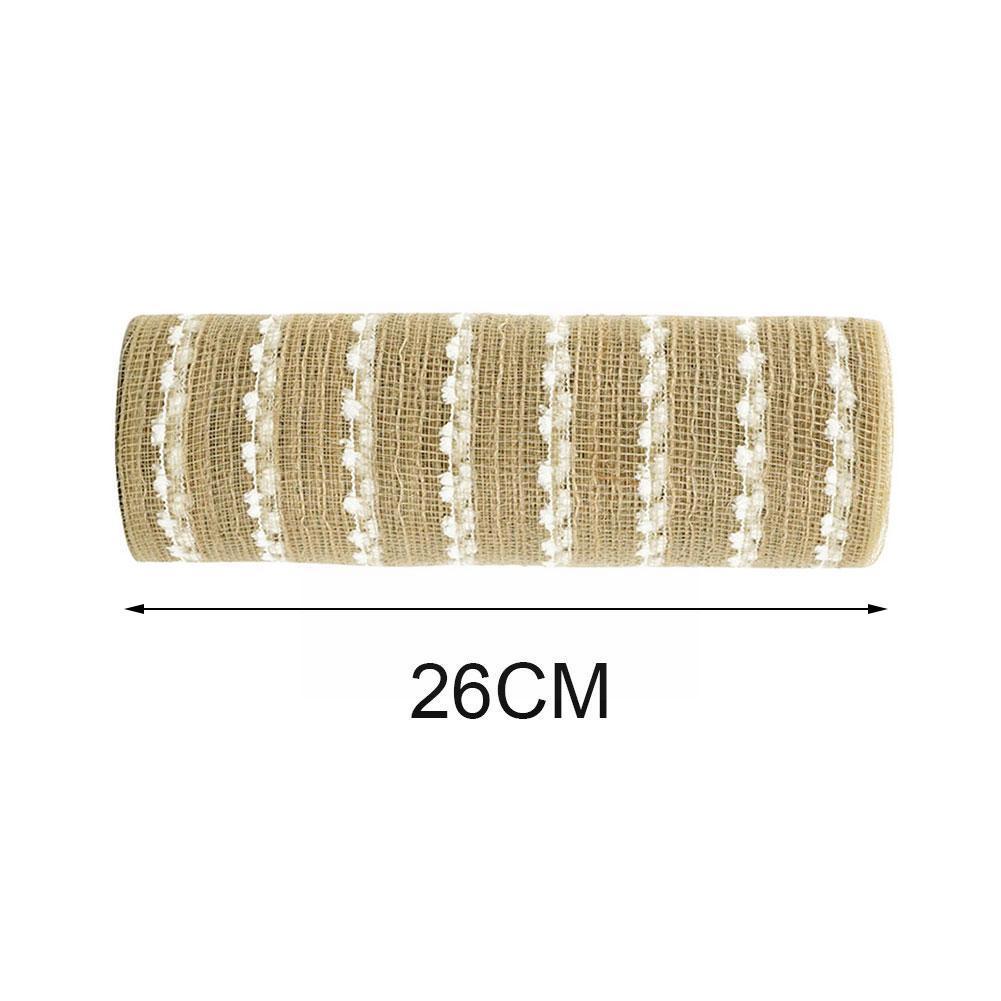 Mesh Ribbon Home Wedding Decor Poly Mesh Ribbon With Metallic Foil Each Roll For Wreaths Swags Bows Wrapping And Decorating