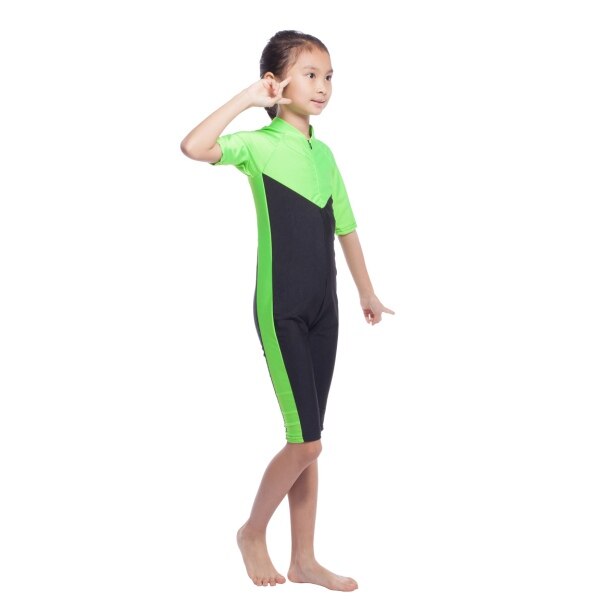 Meisjes badpak, bescheiden badmode, moslim, islamitisch badpak, maat s-xl