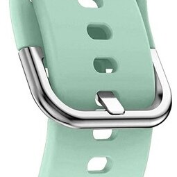 20 mm 22mm zachte siliconen horlogeband voor samsung galaxy watch active 42mm gear  s2 sport waterdichte dames- en herenarmband: Groente / 20mm